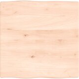 vidaXL Mizna plošča 60x60x2 cm neobdelana trdna hrastovina Cene