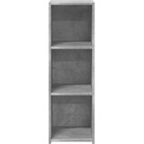  Komoda siva boja betona 30x41x93 cm od konstruiranog drva | shoptok.hr