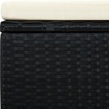  Tabure od Poliratana 53x53x30 cm Crni | Eponuda.com