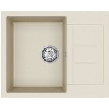  Lavabo - Umivaonik Bež 620 x 500 mm 80% kvarc i 20% smola | shoptok.hr