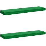  Jastučići za klupe - 2 dijela VUGHT 2 pcs 100% poliester Zelena | shoptok.hr