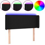  LED uzglavlje crno 93x16x78/88 cm od tkanine | Eponuda.ba
