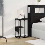  Noćni ormar Crni hrast 41,5 x 26 x 60,5 cm Konstruirano drvo | shoptok.hr