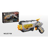 Kratki ručni pištolj za igru Blaze Storm - sivi | shoptok.hr
