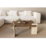 Hanah home sto za kafu afrolli walnut travertine | ePonuda.com