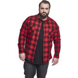 Urban Classics Plaid flannel shirt blk/red | shoptok.hr