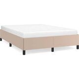 The Living Store Posteljni okvir kapučino 140x190 cm umetno usnje - Posteljni Okvir, (21531042) | Shoptok.si