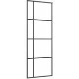  Klizna vrata s priborom 76 x 205 cm od ESG stakla i aluminija | shoptok.hr