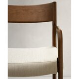 Kave Home Rjav/bež jedilni stol Falconera – | Shoptok.si