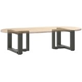  Noge za klubsko mizico v obliki črke T 2 kosa antracit 50x25x(30-31) cm jeklo, (22123814) | Shoptok.si