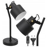  Stona lampa 1xE27/40W/230V crna Slike