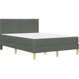  Krevetna konstrukcija Tamno siva 120 x 200 cm Poliester | shoptok.hr