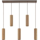 Brilliant visilica na sajli lakewood 5xGU10/10W/230V braon | Eponuda.com