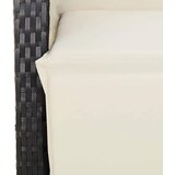  9-dijelni vrtni bistro set od poliratana s jastucima crni | Eponuda.com