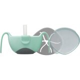 b.box 3 in 1 Bowl & Straw skledica s slamico Pisctachio 250 ml | Shoptok.si