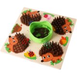  Hedgehog Board Game Logical Learning to Count Wooden | shoptok.hr