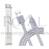 Remax usb fast data cable 1000m RC-008i iphone lightning sivi --S48 Cene