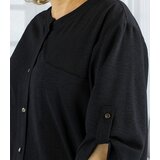 Pri Elegant oversize blouse shirt with stand-up collar ANNA | Shoptok.si