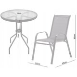  Garnitura namještaja za balkon - Stol + 2 stolice | shoptok.hr