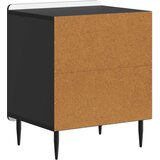  Noćni ormar Crna 43 x 34,5 x 52 cm Konstruirano drvo | shoptok.hr