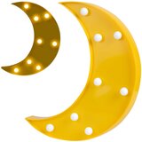 Nukido Moon Night Light - Modern LED Lamp for Kids and Home, (21740626) Cene