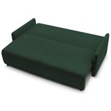 Bobochic Paris Temno zelena raztegljiva sedežna garnitura iz rebrastega žameta 211 cm Marcel – | Shoptok.si