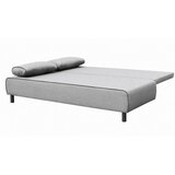 P & B ZOFA S POSTELJNO FUNKCIJO, siva, temno siva tekstil | Shoptok.si