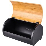 Altom design posuda za kruh s bambusovim poklopcem crna 38x24x20 cm - 020401752 | shoptok.hr