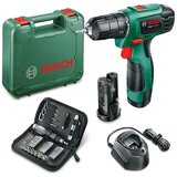 Bosch akumulatorska bušilica/odvijač easydrill 1200 (12 v, 1,5 ah, 2 baterije, 0 okr/min - 1.650 okr/min) + bauhaus jamstvo 5 godina na uređaje na električni ili motorni pogon | shoptok.hr