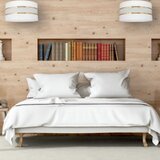 Luster na šipci HELEN 3xE27/15W/230V bela/zlatna | Eponuda.com