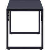  Vrtna klupa od PS ploče 120,5 cm crna | shoptok.hr