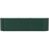  Povišena gredica Zelena 320 x 80 x 81 cm Čelik | Eponuda.com