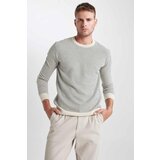 Defacto Standard Fit Crew Neck Sweater Cene