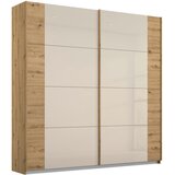 Rauch Möbel omara z drsnimi vrati, barve šampanjca, hrast artisan | Shoptok.si