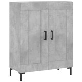 Maison Chic Komoda - Predalnik betonsko siva 69,5x34x90 cm inženirski les, (21721830) | Shoptok.si