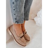 DStreet Mokasyny damskie na płaskiej podeszwie LOFINKA khaki | shoptok.hr
