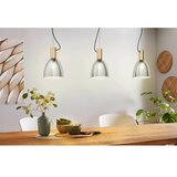 Eglo visilica Lebalio 99314, 3x E27, 112,5 cm, brončana/dimljeno staklo | shoptok.hr