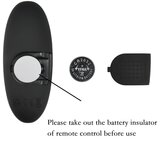Mrow rasvjeta, radio, punjivi analni vibrator (crni) | shoptok.hr