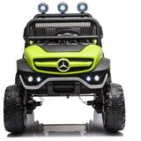Lean_Toys Otroško vozilo Mercedes Unimog S 12V 4x4 zelena lak lea | Shoptok.si