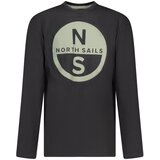 North Sails Dječja majica s dugim rukavima crna | shoptok.hr