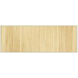  Tepih pravokutni svijetli prirodni 70 x 200 cm od bambusa | Eponuda.com