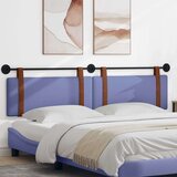  Držeće uzglavlje Zidne Traper plava 210 x 55 x 5 cm Antikni PU - Trapere plave boje 200 cm bez LED | shoptok.hr