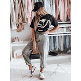 DStreet T-shirt damski oversize z efektem 3D czarna | Shoptok.si