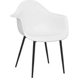  Jedilni stoli 6 kosov bele barve PP, (20812416) | Shoptok.si