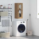 vidaXL Zidni ormarić Umjetnički hrast 34,5 x 34 x 90 cm | shoptok.hr