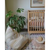 Lorena Canals Kremno bela otroška vreča za sedenje Cleo Multi Stripe – | Shoptok.si