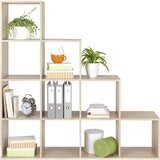 XORA regal 149/150/35 cm barve hrasta | Shoptok.si