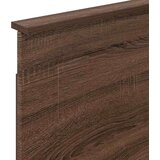  Uzglavlje s uzglavljem Smeđi hrast 90 cm Konstruirano drvo | shoptok.hr