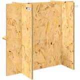  Osnovica za terarij s policom Smeđa 60 x 30 x 50 cm OSB | shoptok.hr