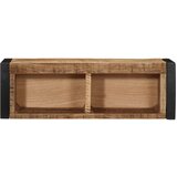 vidaXL TV omarica 80x30x25 cm Masivni neobdelan les Mango | Shoptok.si